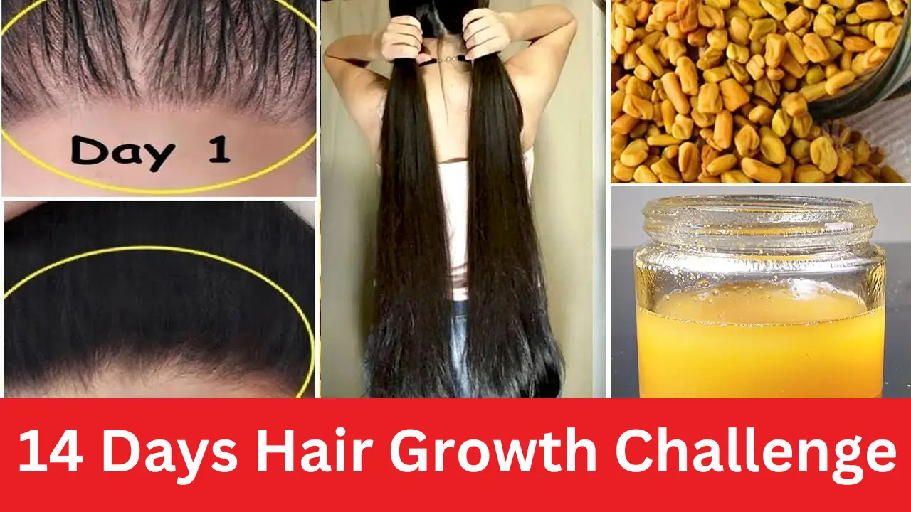 14 Days Hair Growth Challenge