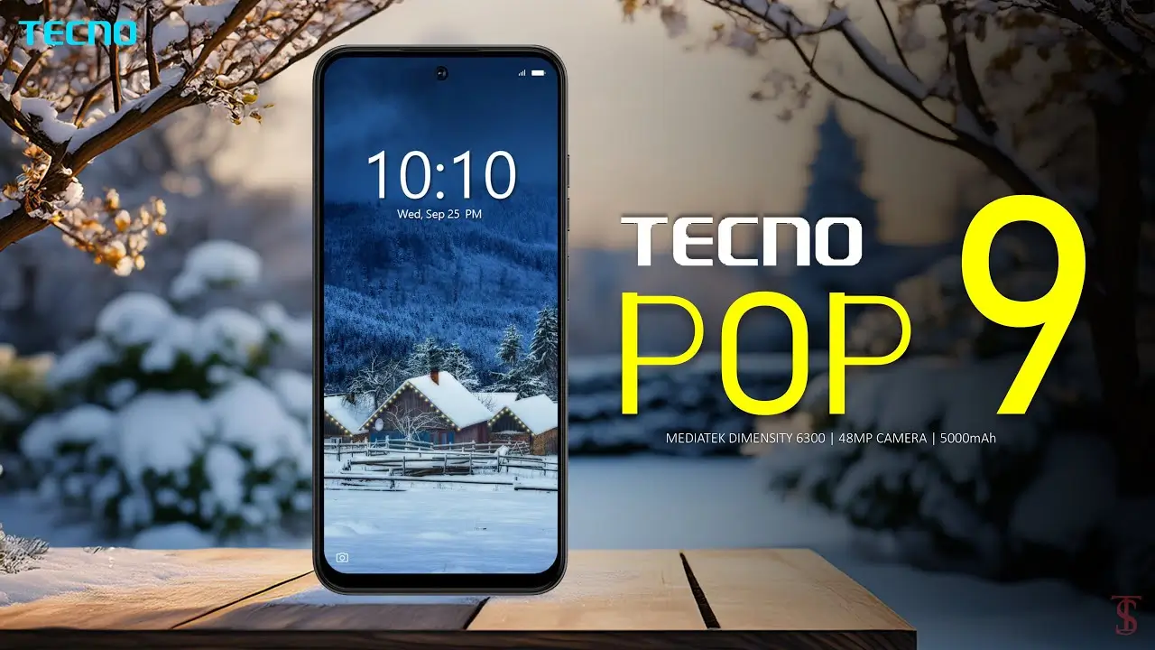 Tecno Pop 9 5G - Cheapest Tecno Phone